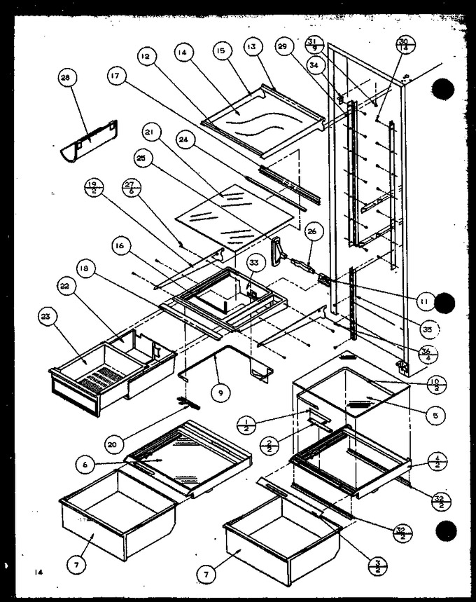 Diagram for SZ25MW (BOM: P1120710W W)