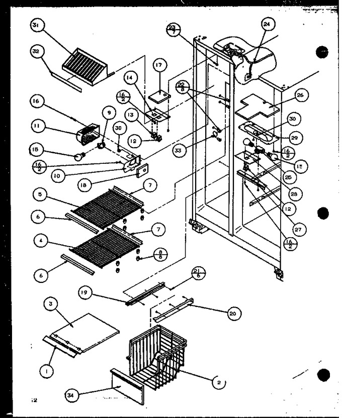 Diagram for SZD20K (BOM: P1102504W)