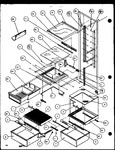 Diagram for 12 - Ref Shelving And Drawers