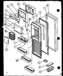 Diagram for 13 - Ref Door
