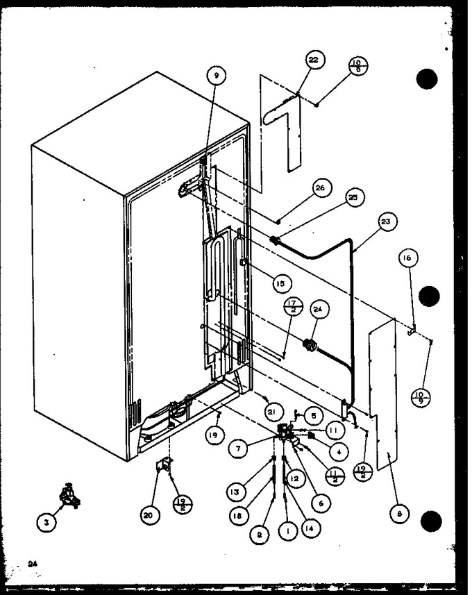 Diagram for SZDE25KB (BOM: P1116802W)
