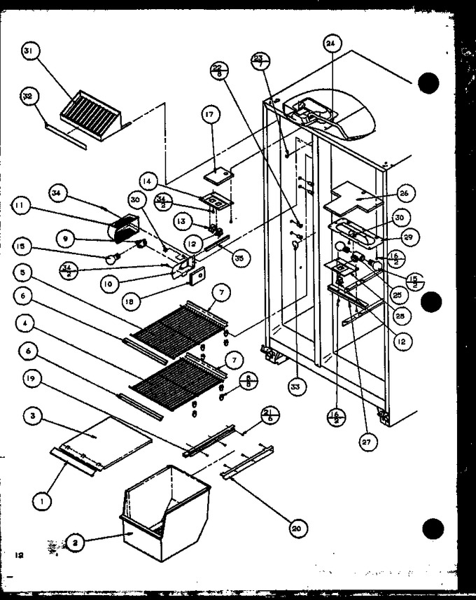 Diagram for SZDE25KB (BOM: P1116802W)