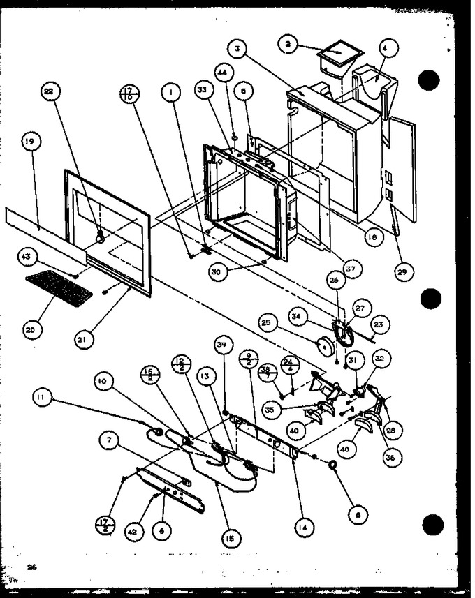 Diagram for SZDE25KB (BOM: P1116802W)