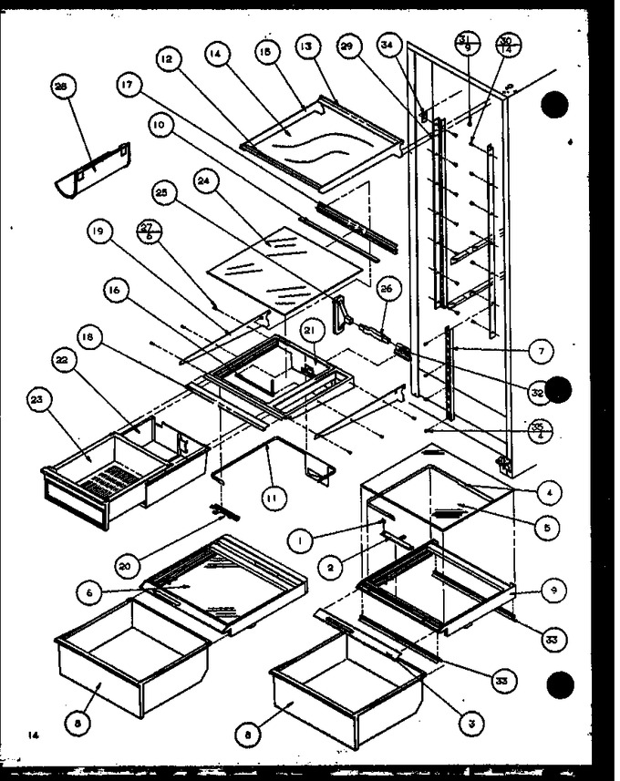 Diagram for SZDE25KB (BOM: P1116802W)