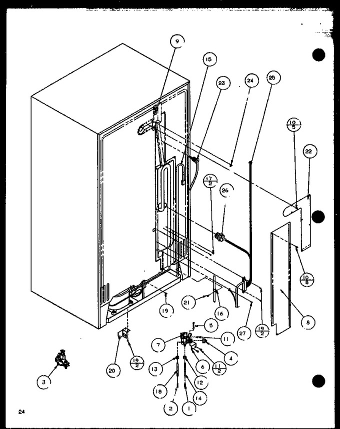 Diagram for SZDE27KBW (BOM: P1110602W W)