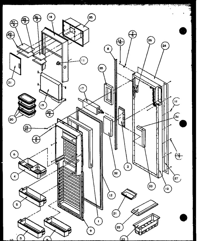Diagram for SZDE27KBW (BOM: P1110602W W)