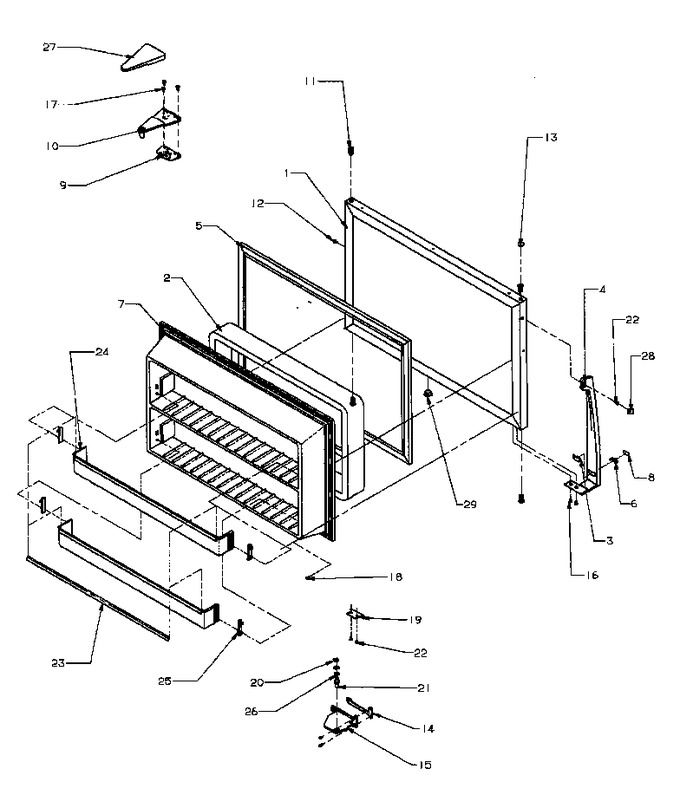 Diagram for TQ18R3L (BOM: P1158414W L)