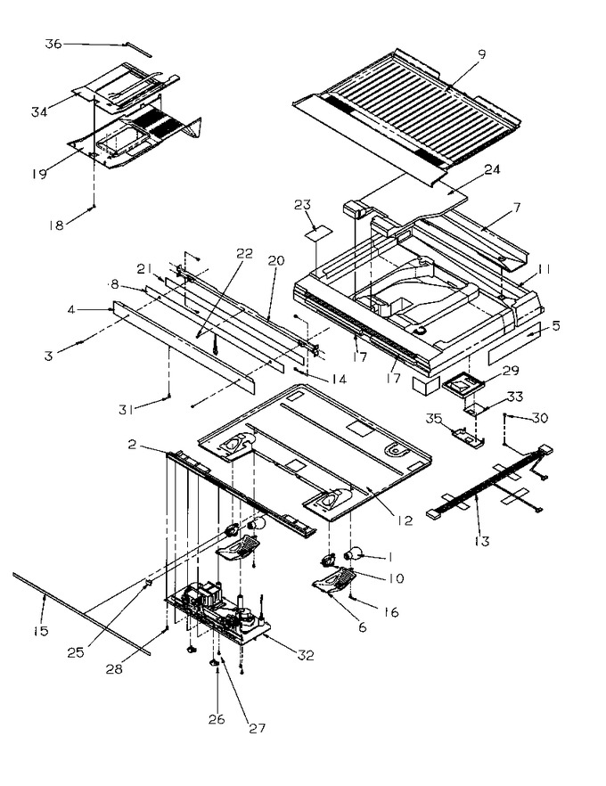 Diagram for TA18S2W (BOM: P1194502W W)