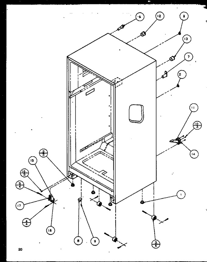 Diagram for TC18QW (BOM: P1111407W W)