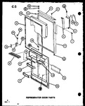 Diagram for 05 - Ref Door Parts