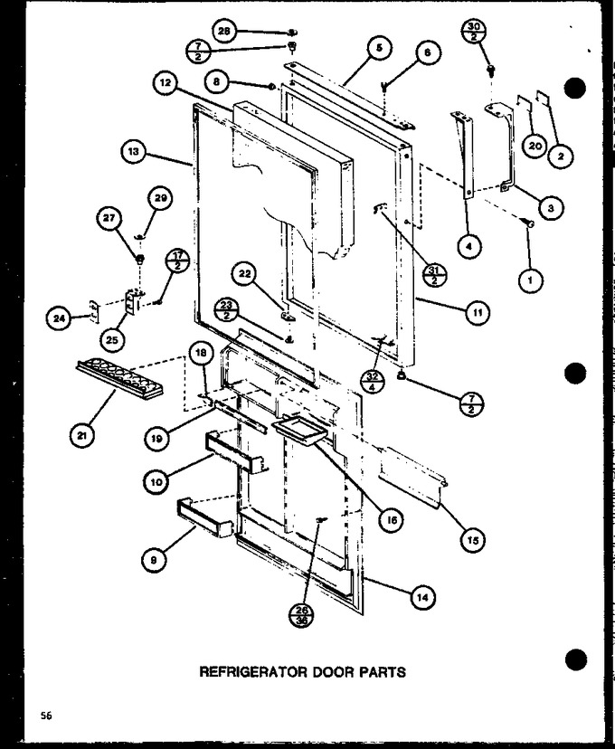 Diagram for TR16H (BOM: P7711004W)