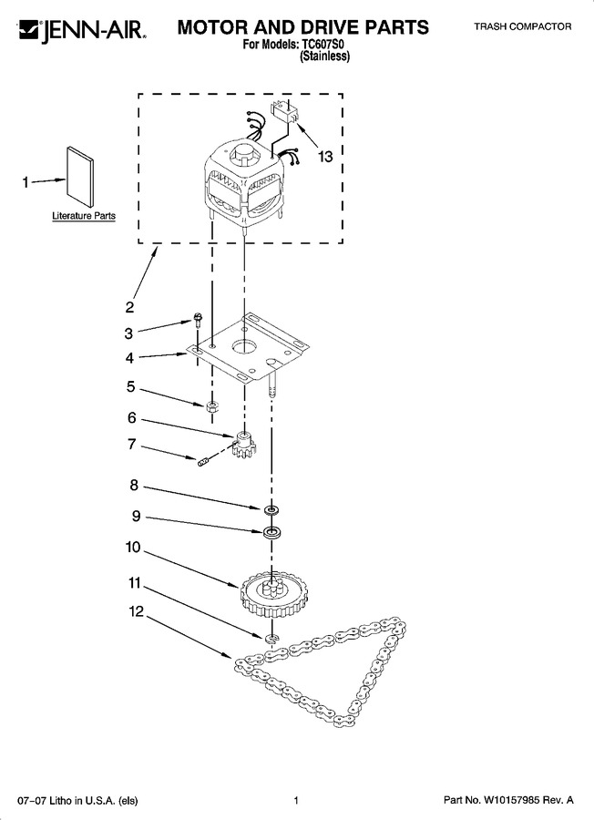 Diagram for TC607S0