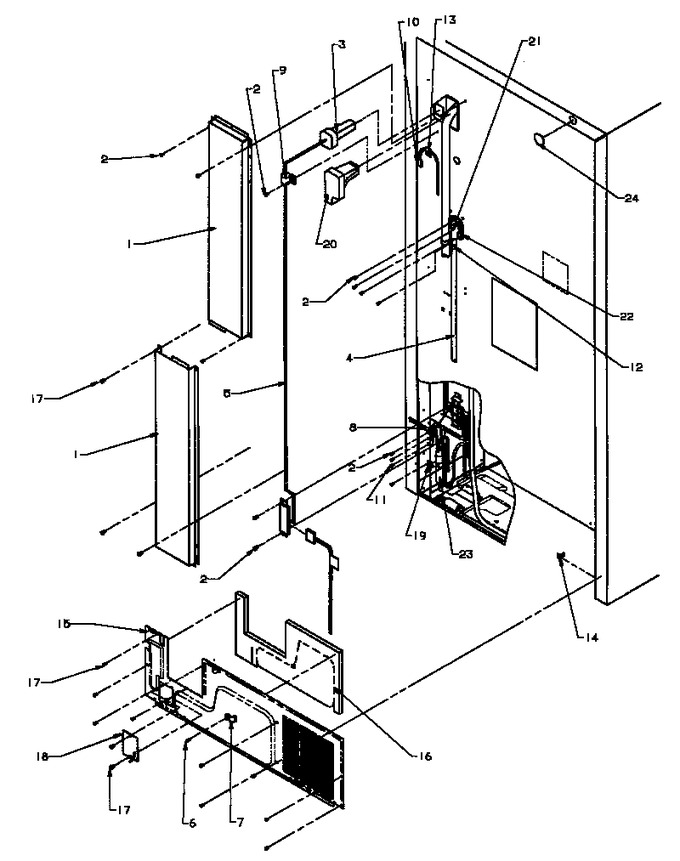 Diagram for TZI21R3E (BOM: P1182001W E)