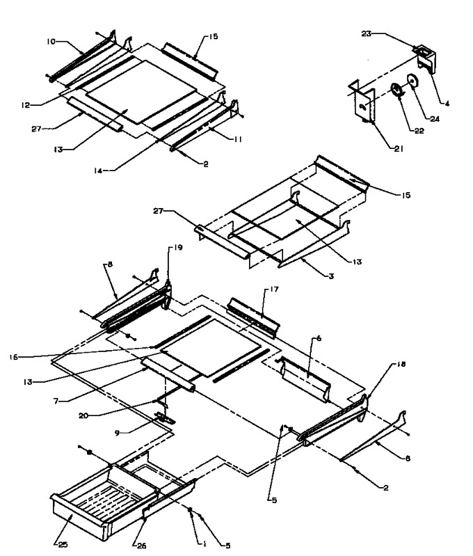 Diagram for TZI21R3E (BOM: P1182001W E)