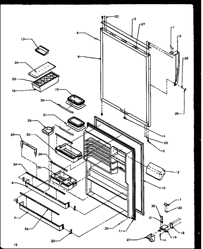 Diagram for TZ18R2G (BOM: P1158409W G)