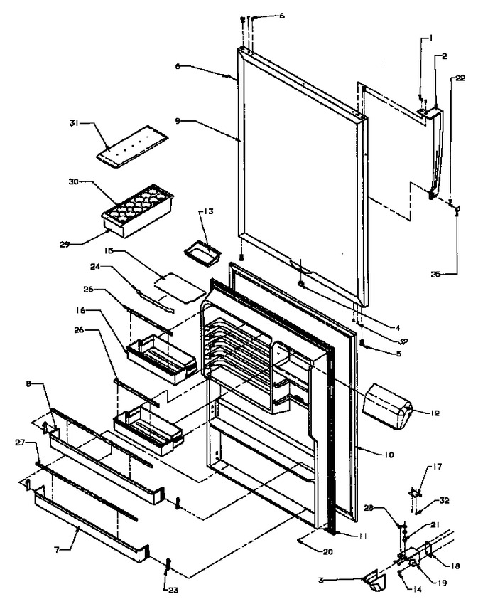 Diagram for TK18R3W (BOM: P1181710W W)
