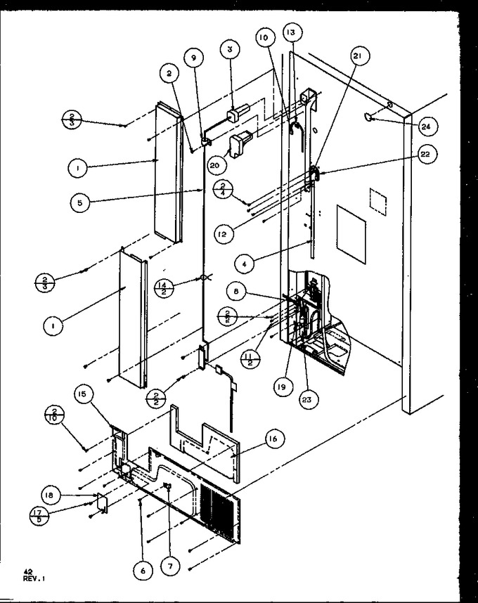 Diagram for TZI22RW (BOM: P1168003W W)