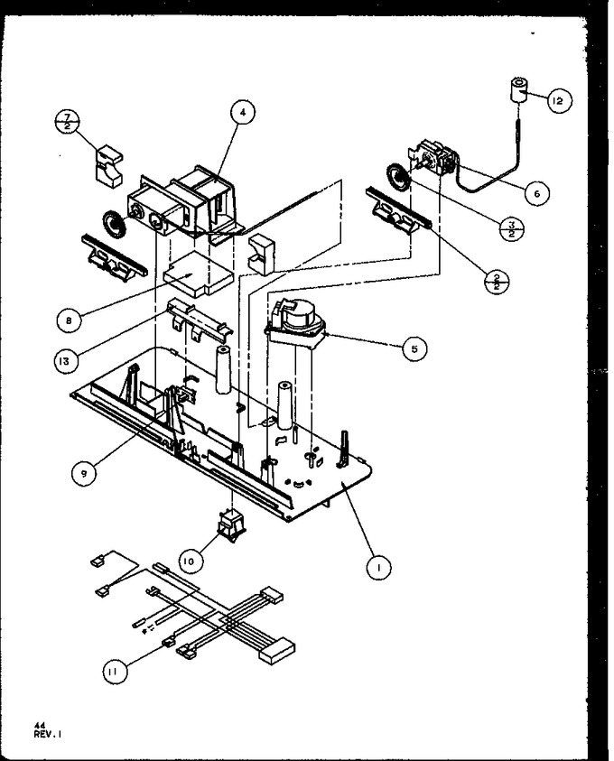 Diagram for TZ21RL (BOM: P1157601W L)