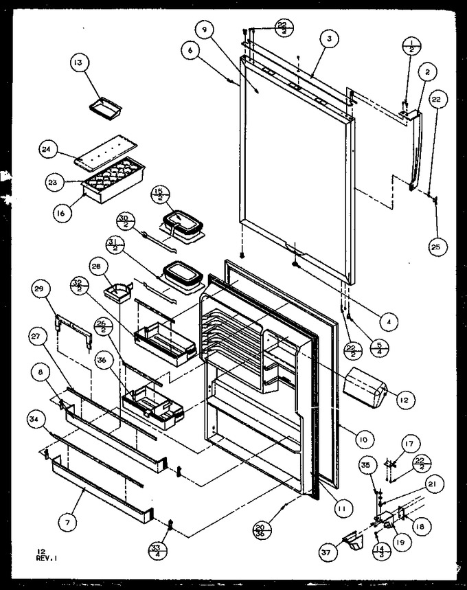 Diagram for TZ18RL (BOM: P1158401W L)