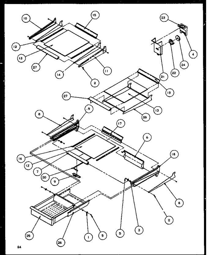 Diagram for TZI21RW (BOM: P1168005W W)