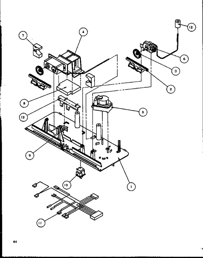 Diagram for TZI21RW (BOM: P1168005W W)