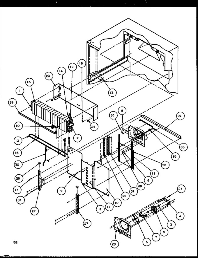 Diagram for TZI21RW (BOM: P1168005W W)