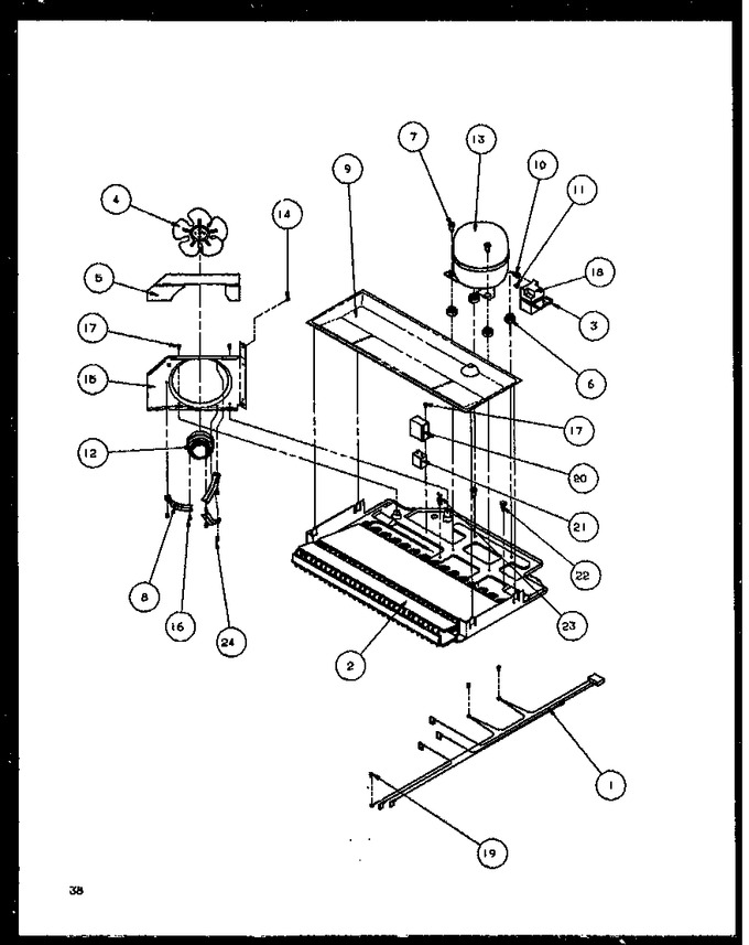 Diagram for TZ21RW (BOM: P1157604W W)