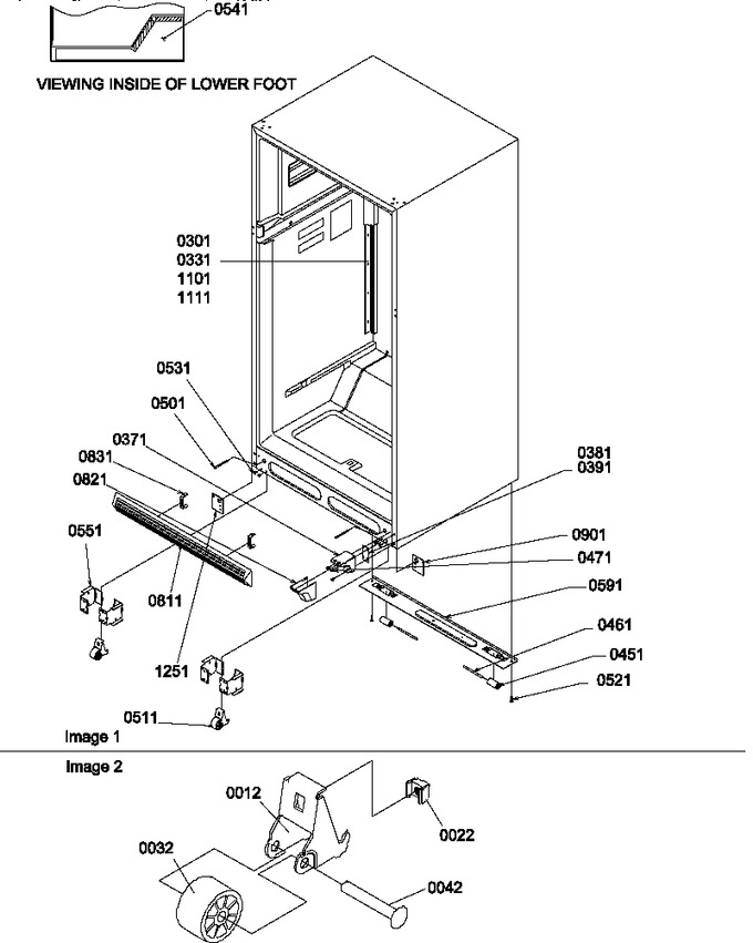 Diagram for TG18VW (BOM: P1194605W W)