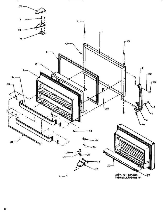 Diagram for TR518ITAW (BOM: P1183703W)