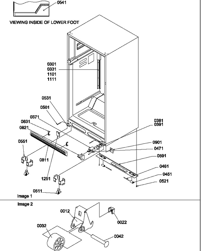 Diagram for TGI21VW (BOM: P1310901W W)