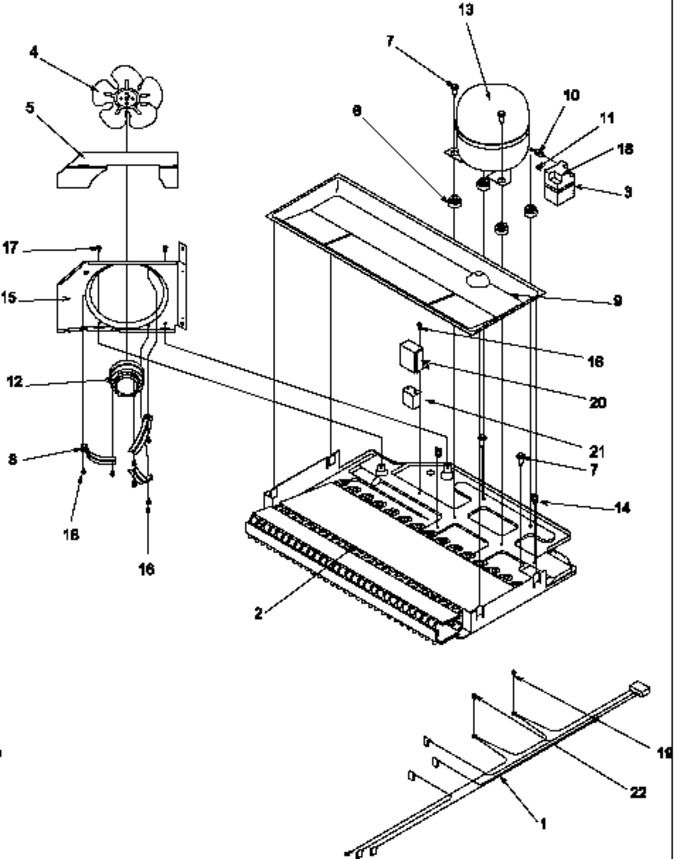 Diagram for THI18S3W (BOM: P1195403W W)
