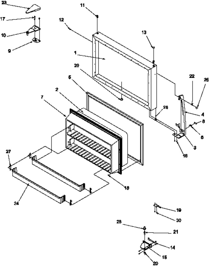 Diagram for THI18S3W (BOM: P1195403W W)