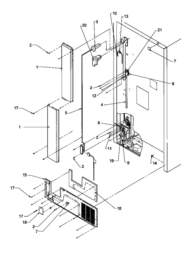 Diagram for TH21S3L (BOM: P1195601W L)
