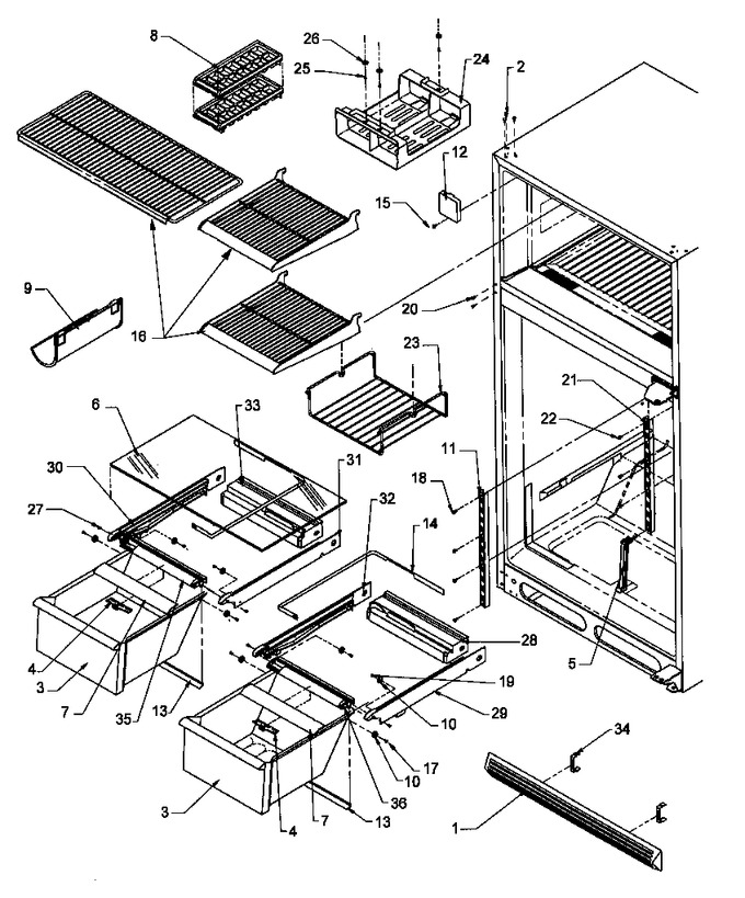 Diagram for TH21S3L (BOM: P1195601W L)