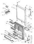 Diagram for 12 - Ref Door Assy