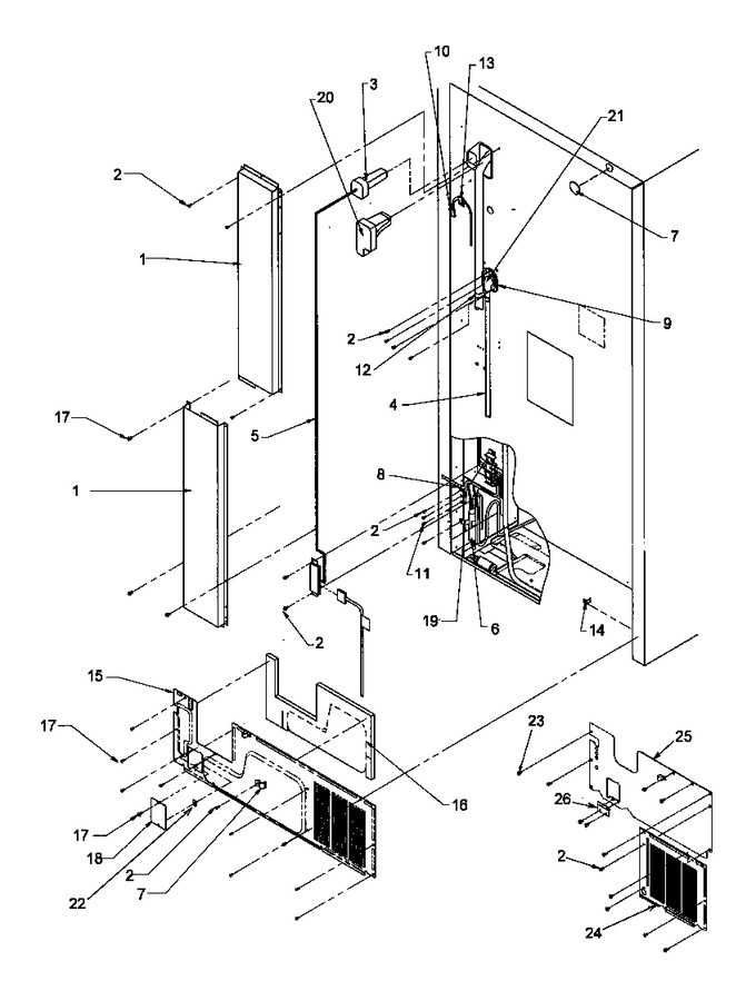 Diagram for TH21S3W (BOM: P1195604W W)