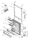 Diagram for 10 - Ref Door Assy
