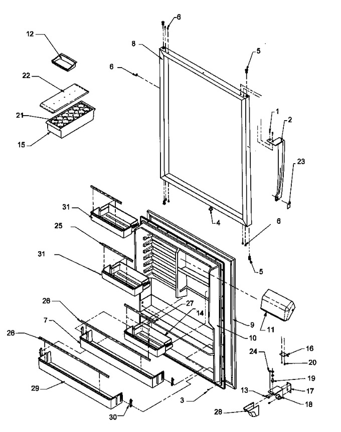 Diagram for THI21S3W (BOM: P1194706W W)