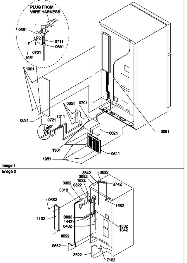 Diagram for THI21TL (BOM: P1302602W L)