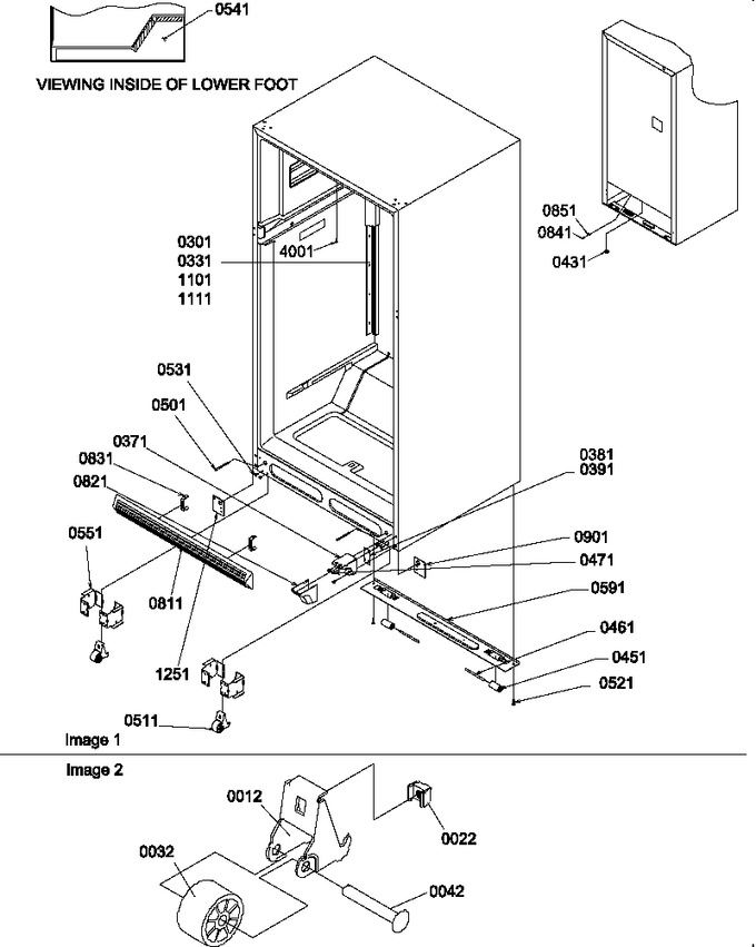 Diagram for TH21V2W (BOM: P1315902W W)