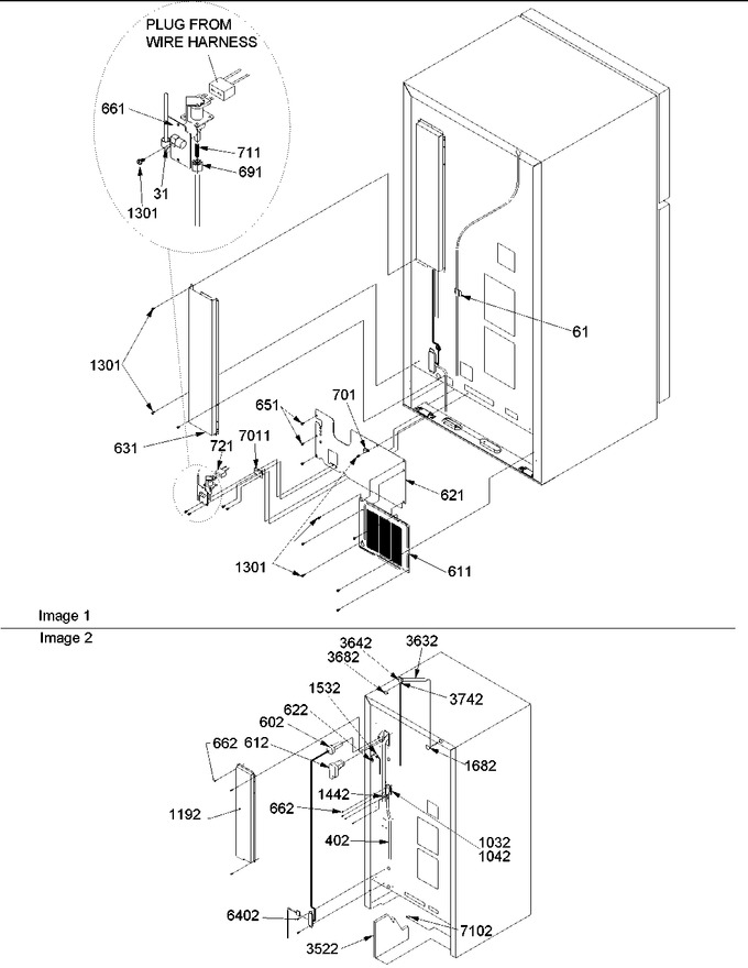 Diagram for TH21V2W (BOM: P1315906W W)