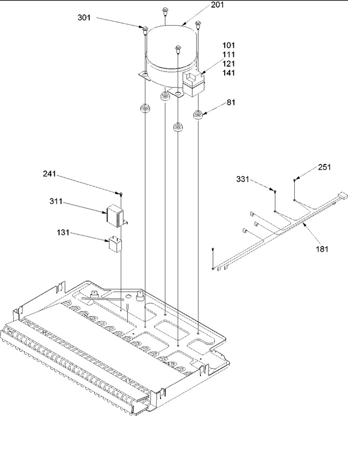Diagram for TH21V2W (BOM: P1315906W W)