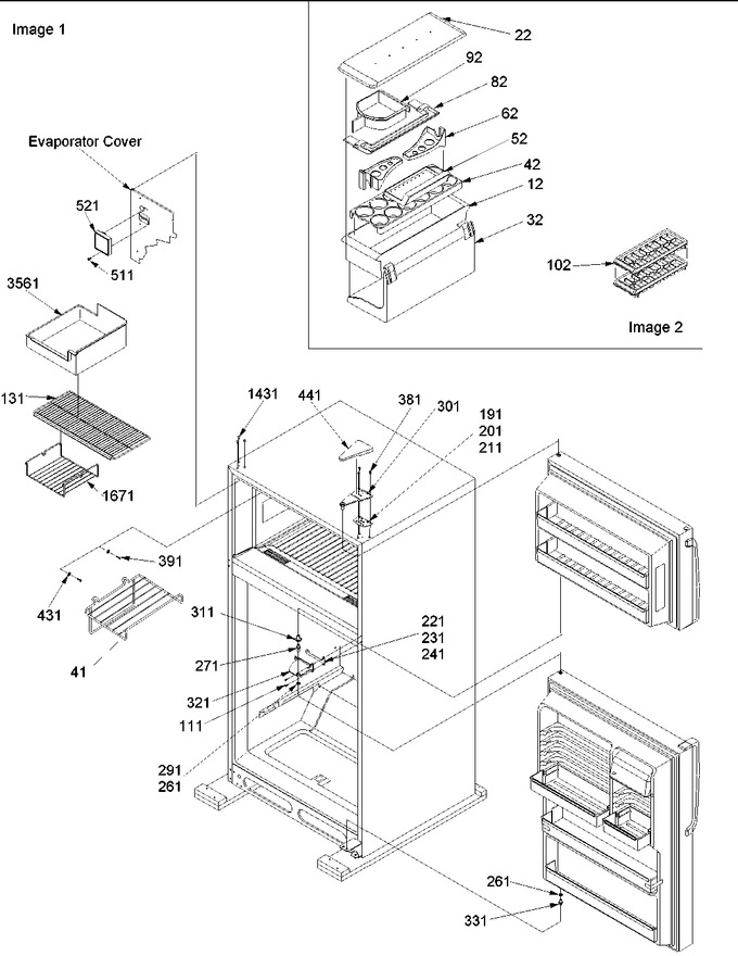 Diagram for TN21V2W (BOM: P1315907W W)