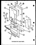 Diagram for 05 - Ref Door Parts