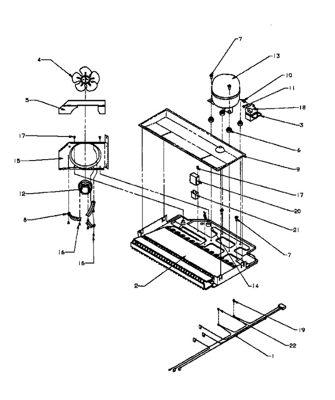 Diagram for TK21R3W (BOM: P1189001W W)