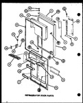 Diagram for 05 - Ref Door Parts