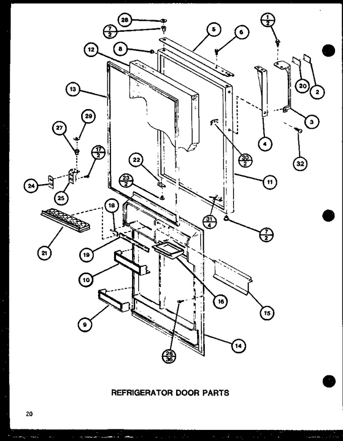 Diagram for TLI20H (BOM: P7711026W)
