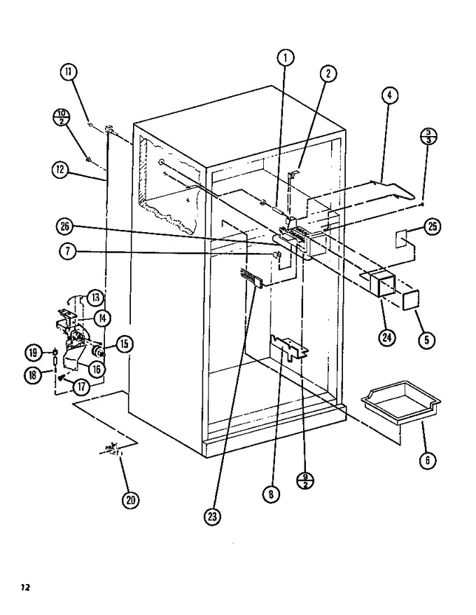 Diagram for TLI18N (BOM: P1106221W)