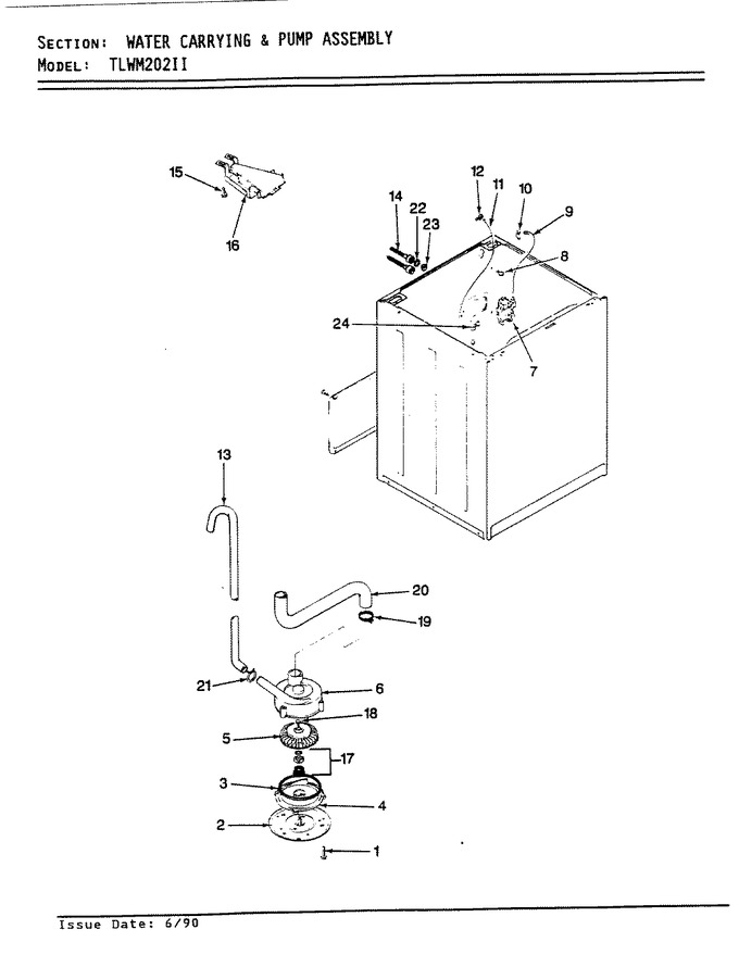 Diagram for TLWM202IIW