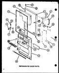 Diagram for 05 - Ref Door Parts